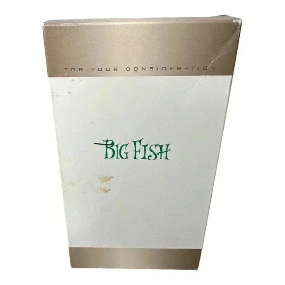 "BIG FISH" 2003 VHS FYC AWARDS SCREENING COPY PROMO/WIDESCREEN RARE VERY GOOD - Picture 1 of 5